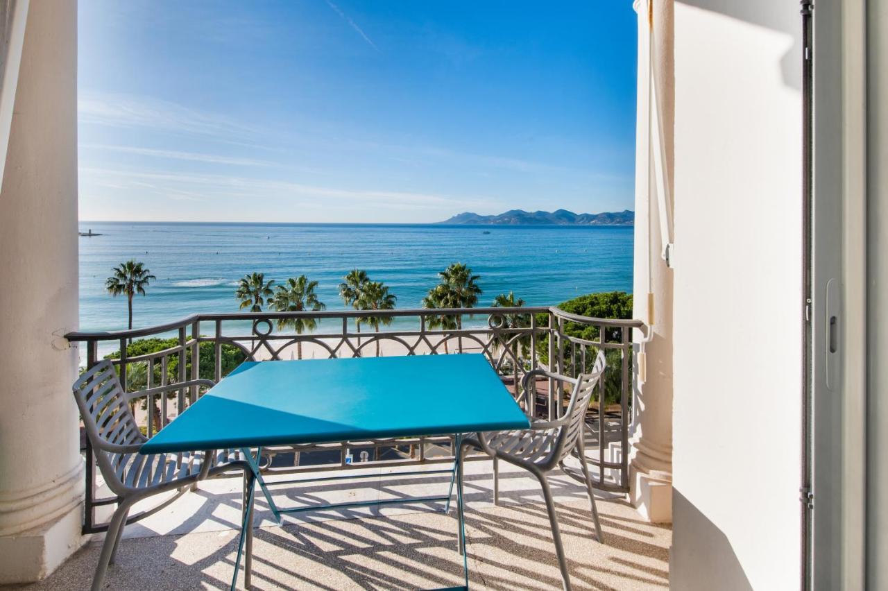 Palais Miramar - Suite Blue Room - Vue Mer -Croisette Emplacement Unique - 20M Plage - Wifi - Clim Cannes Exterior foto
